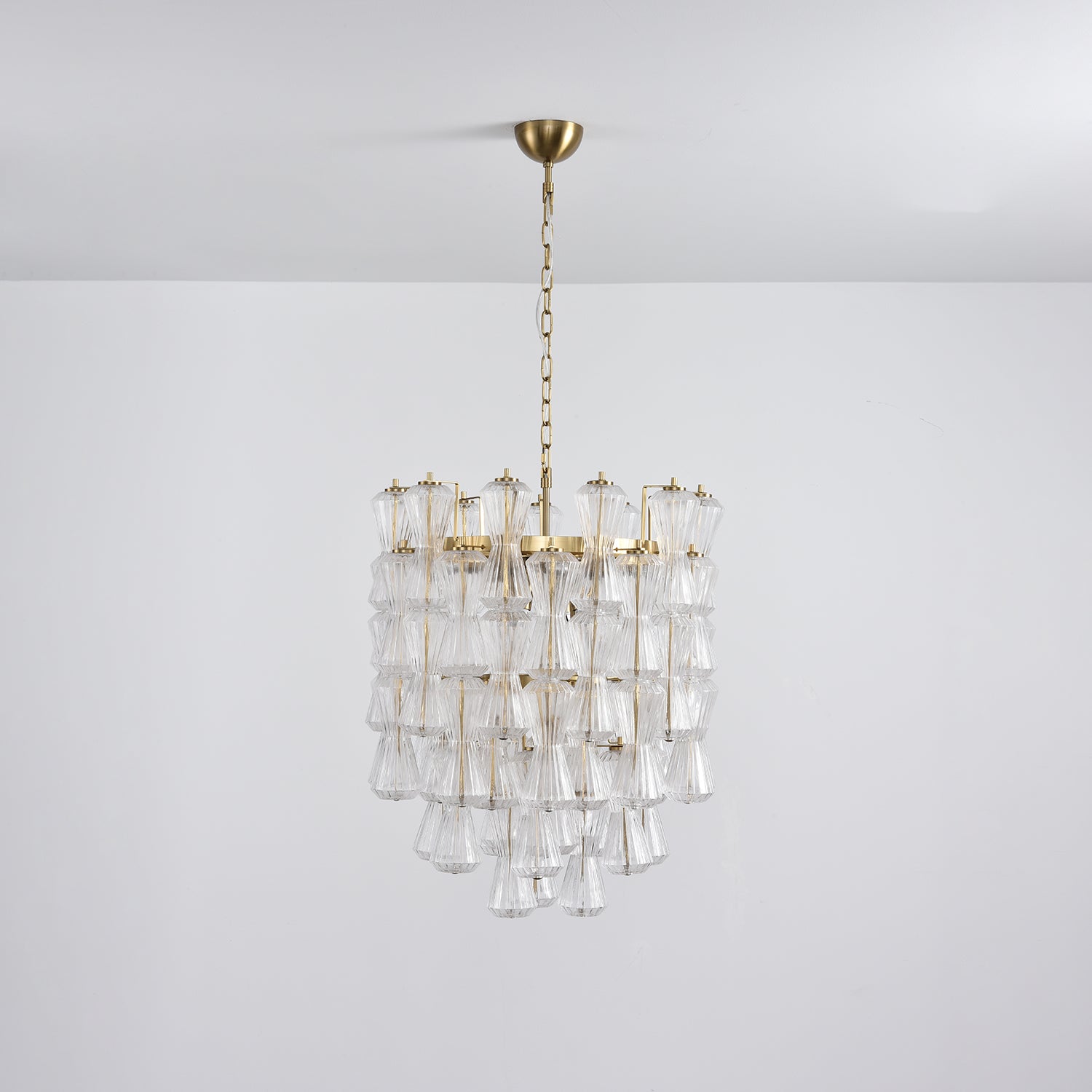Celarena Chandelier Murano Glass Floral Cascade