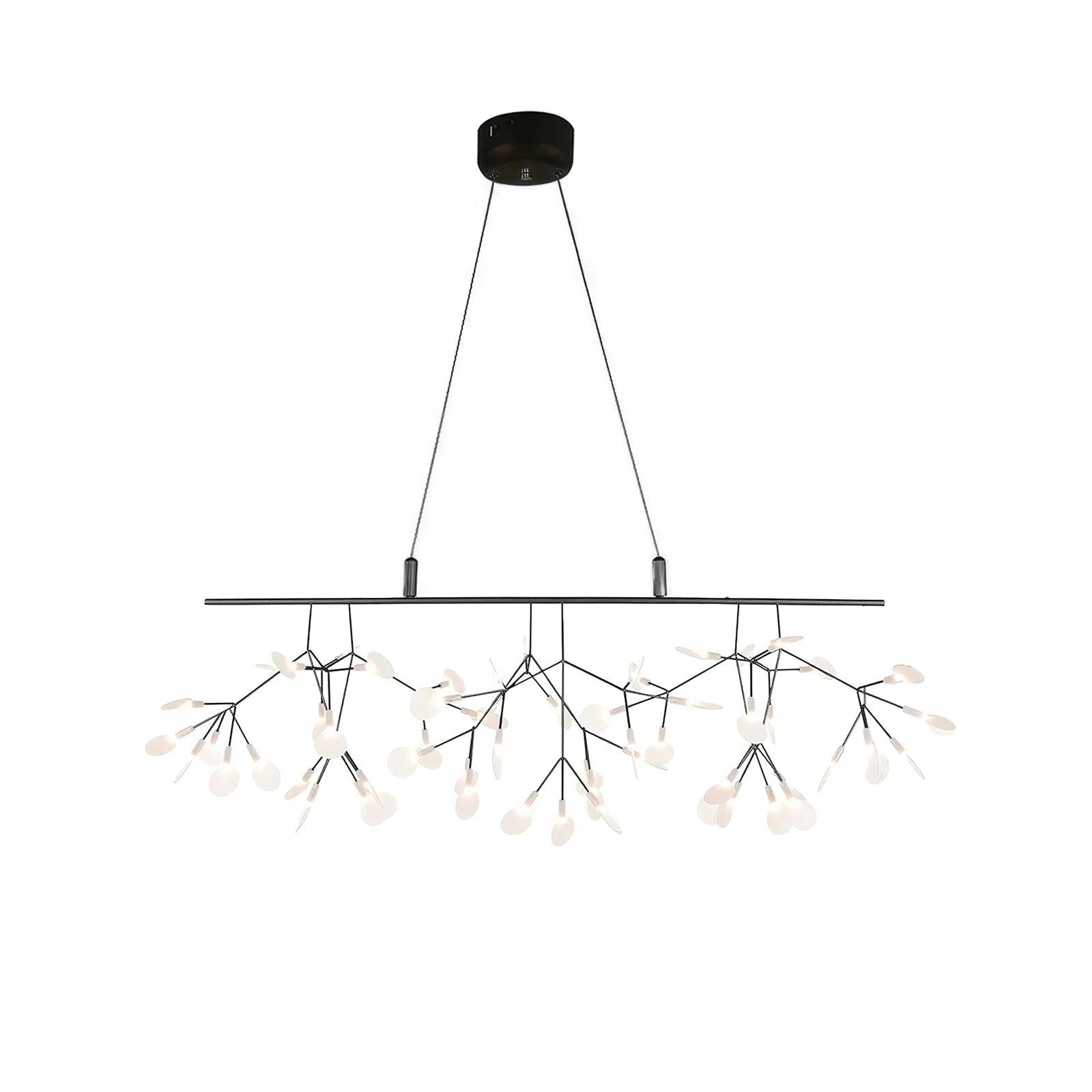 Brenwen Chandelier LED Branch Long Linear Artistic