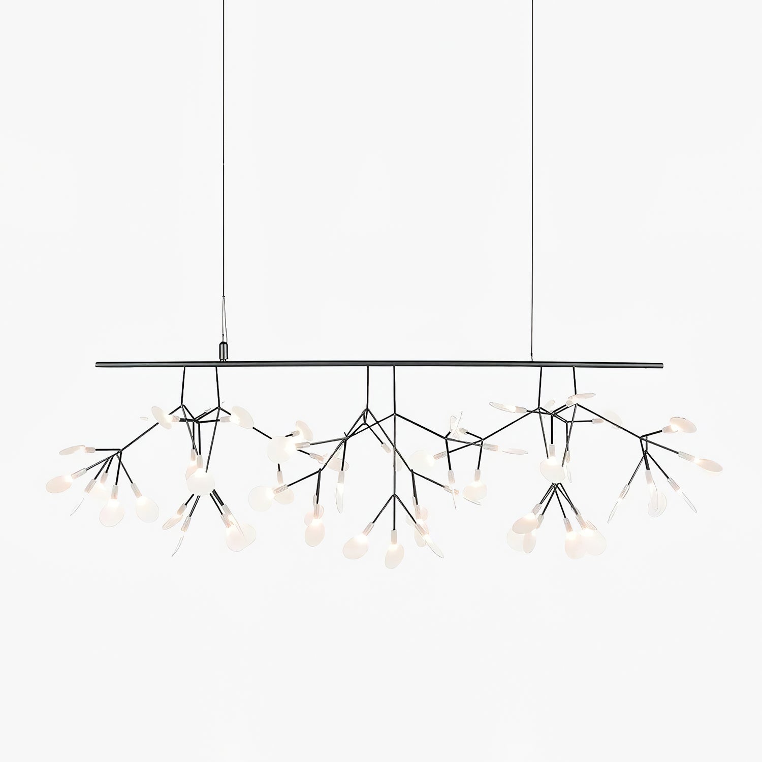 Brenwen Chandelier LED Branch Long Linear Artistic