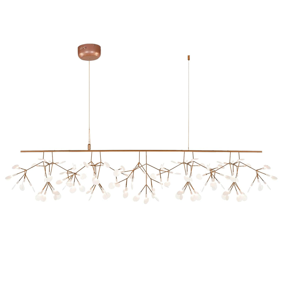Brenwen Chandelier LED Branch Long Linear Artistic