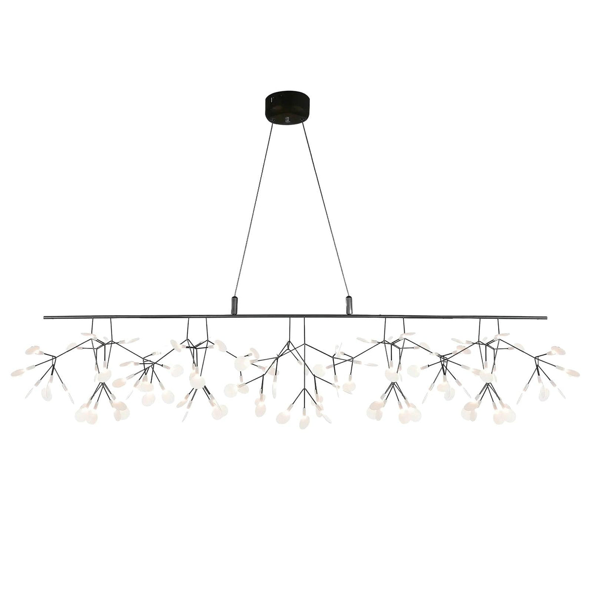 Brenwen Chandelier LED Branch Long Linear Artistic