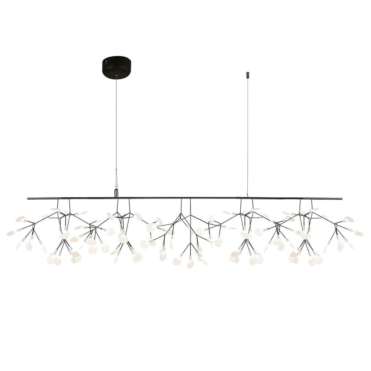 Brenwen Chandelier LED Branch Long Linear Artistic