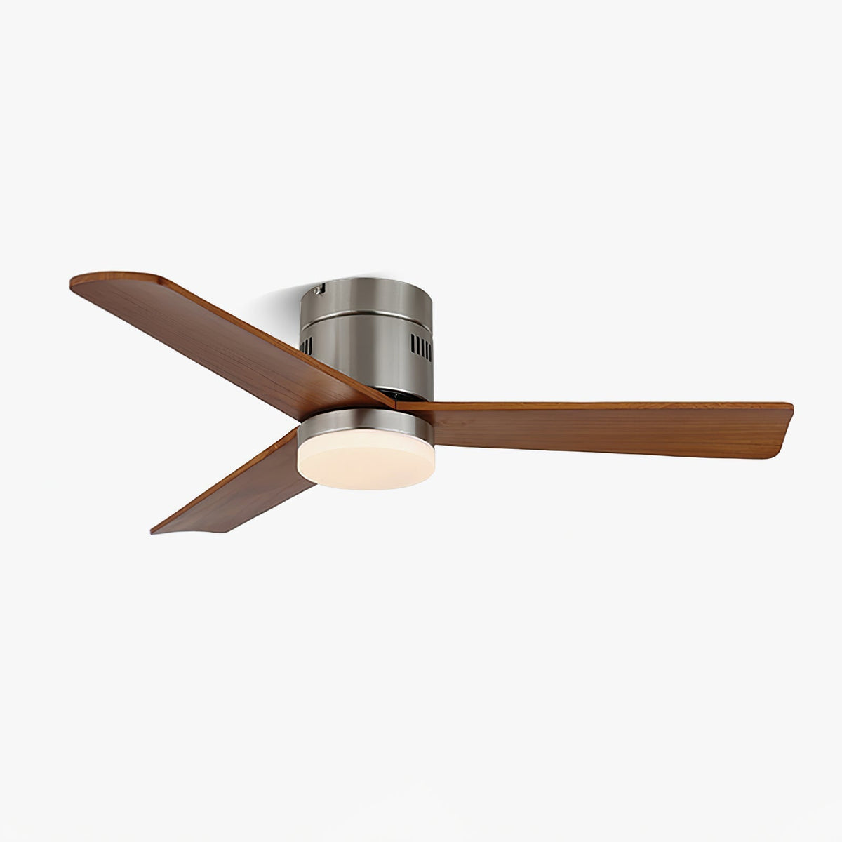 Eris Minimalist Wood Ceiling Fan Light