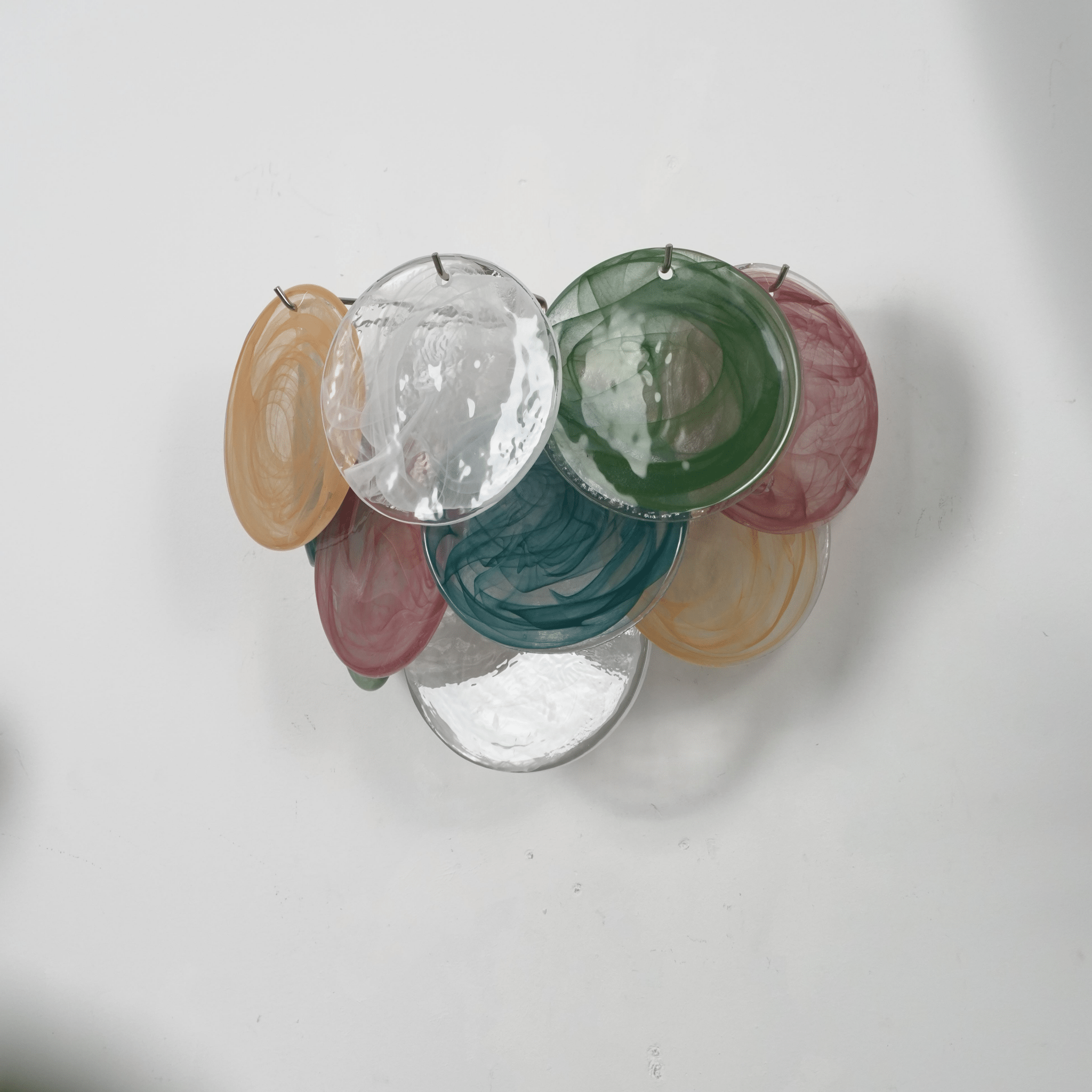 Orlaridge Disc Glass Indoor Wall Light