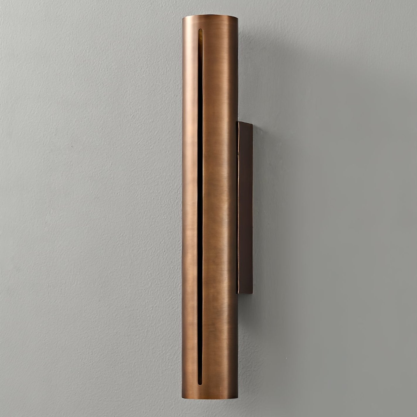 Avsilara Modern Minimalist Cylinder Brass Wall Light