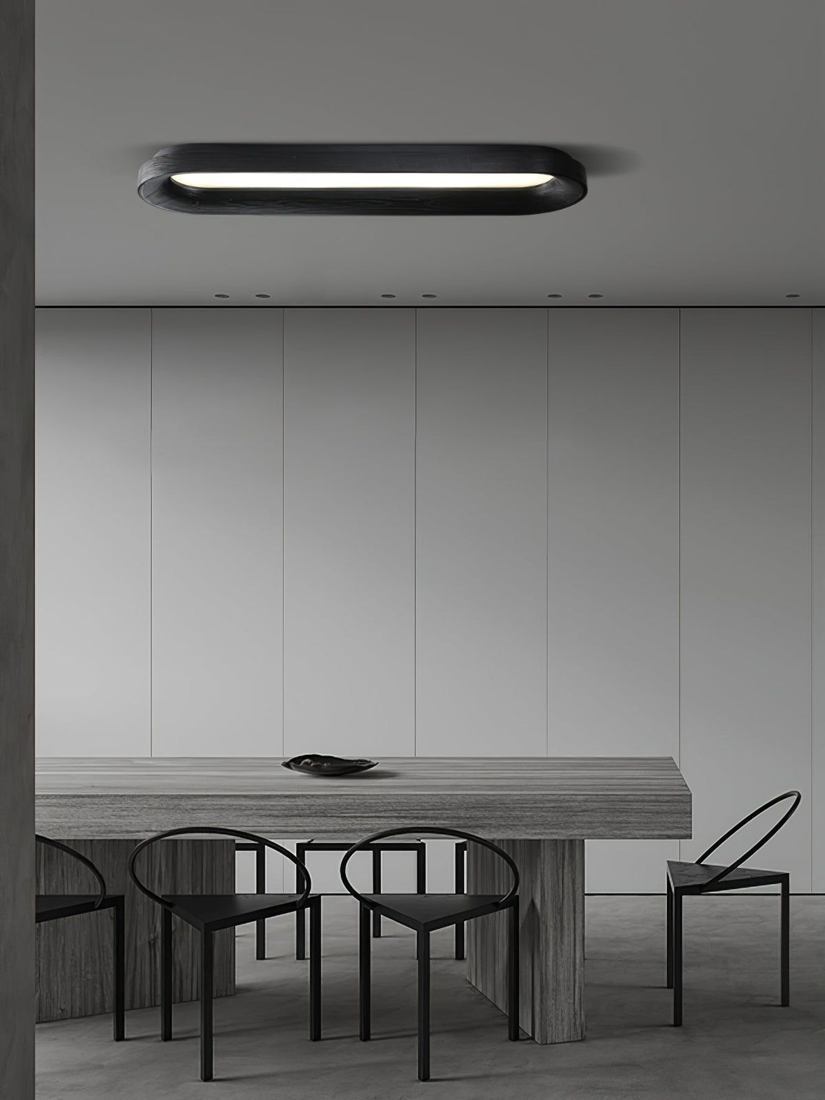 Zatalel Modern Minimalist Flowing Cloud Wood Ceiling Lamp