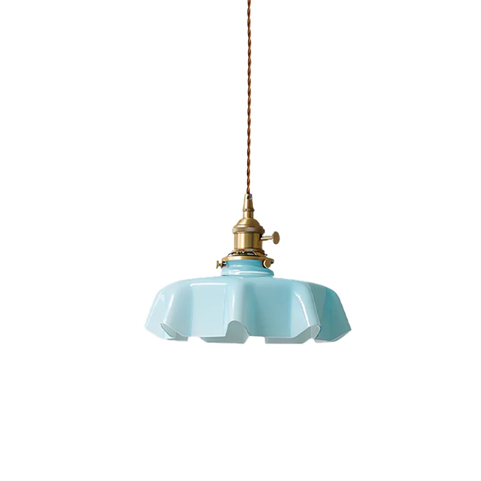 Lustra Pendant Light French Flower for Dining Room - Neutral Decor