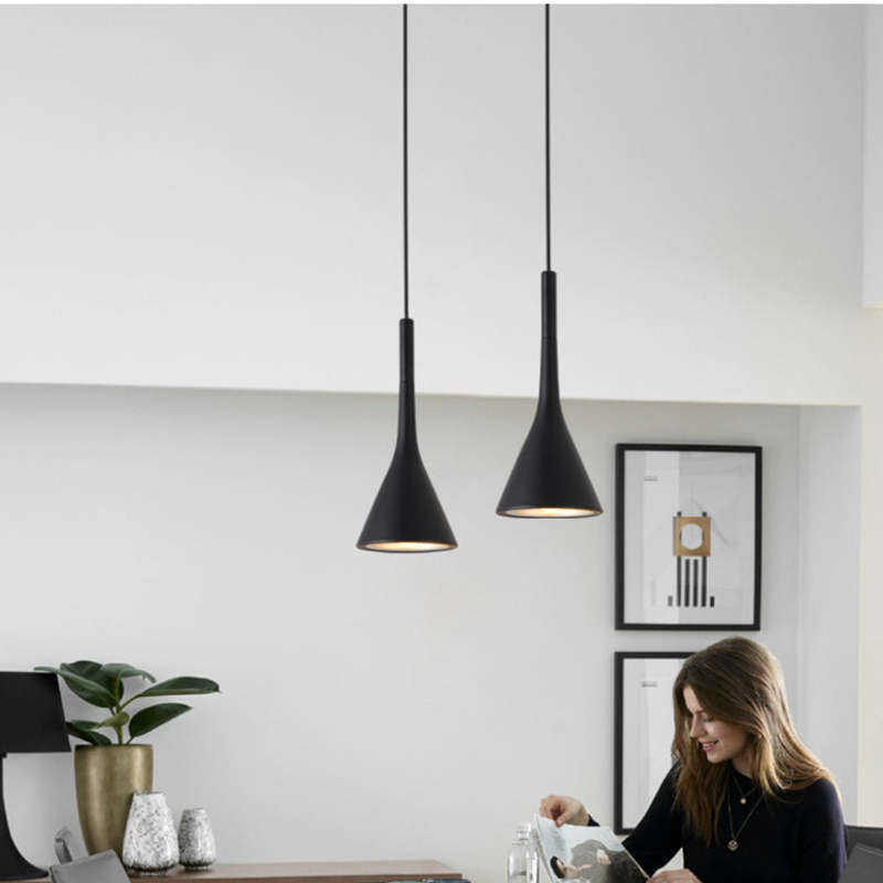 Valentina Modern Pendant Light, Triangle - Neutral Decor