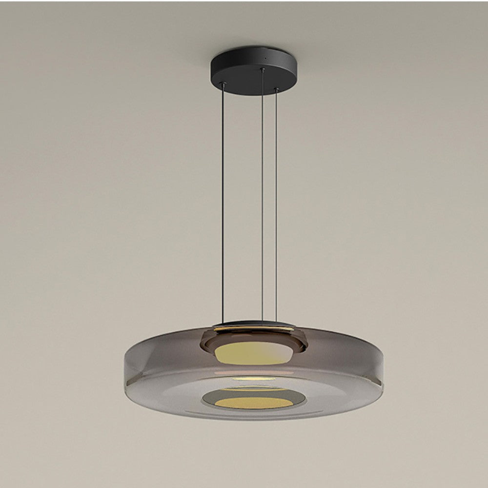 Valentina Glass Pendant Light Multi-tiered Structure - Neutral Decor
