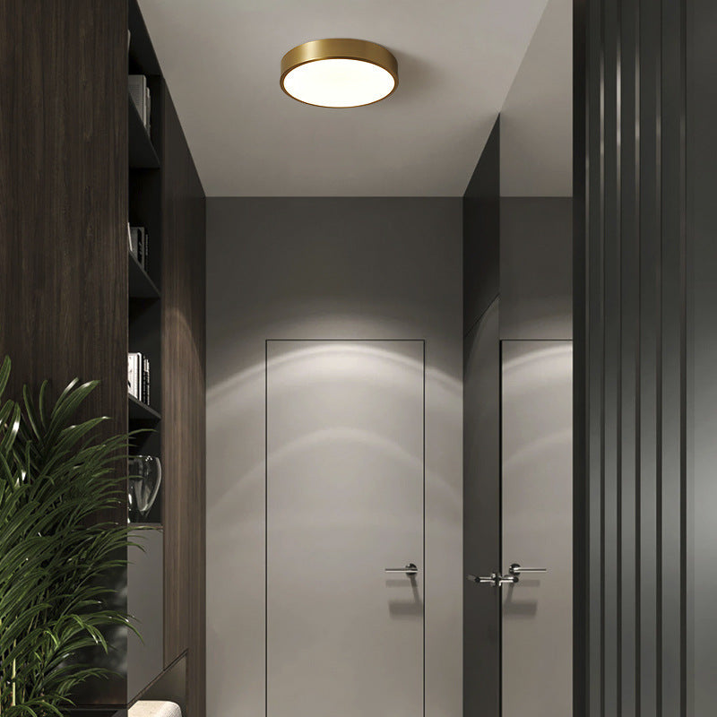 Arisha Nordic LED Round Flush Mount Ceiling Light &Acrylic - Neutral Decor