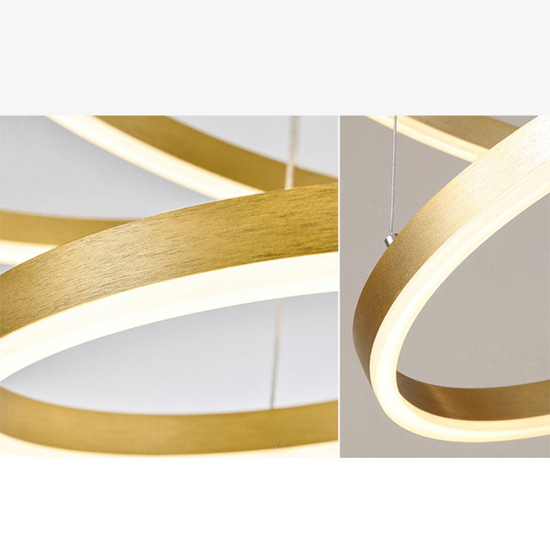 Arisha Modern Pendant Light Tir-Circle - Neutral Decor