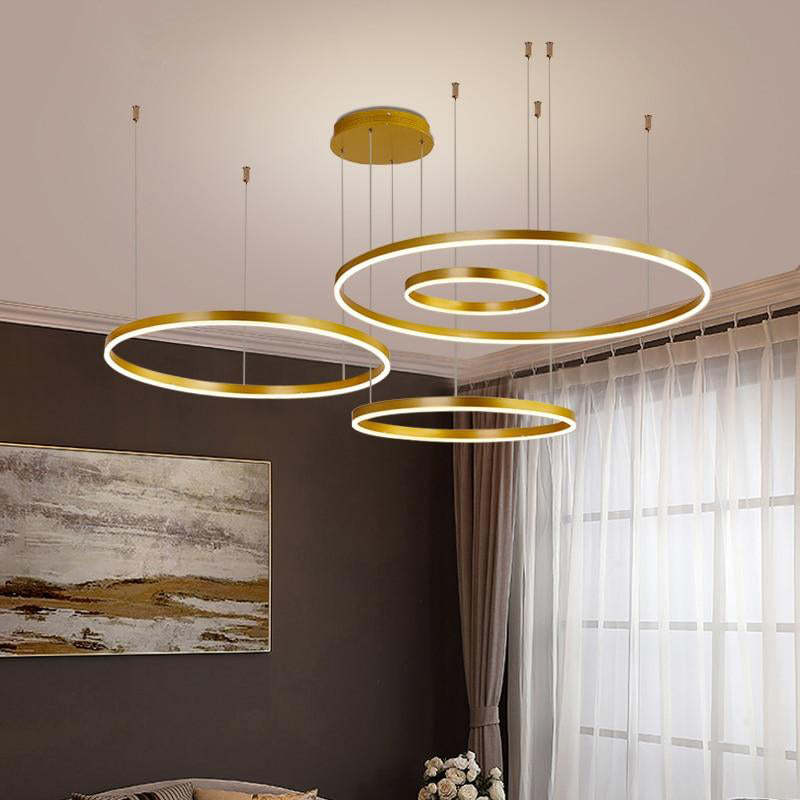 Arisha Modern Pendant Light Tir-Circle - Neutral Decor