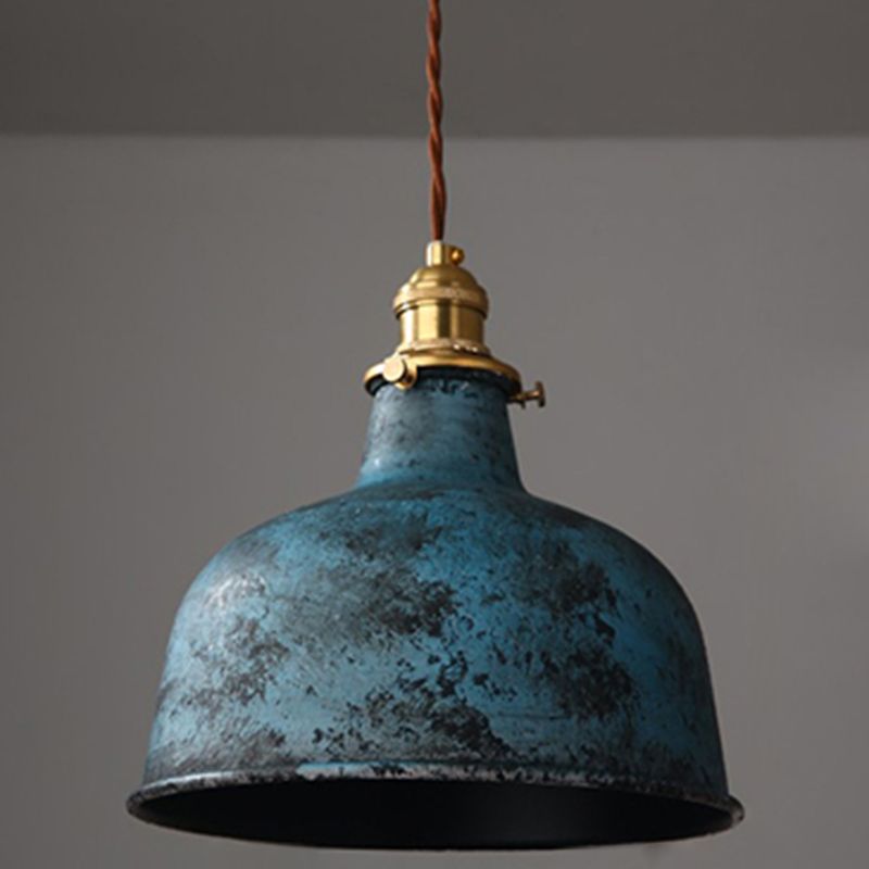 Silva Aged Rusty Vintage Rustic Finish Pendant Light, 3 Style - Neutral Decor