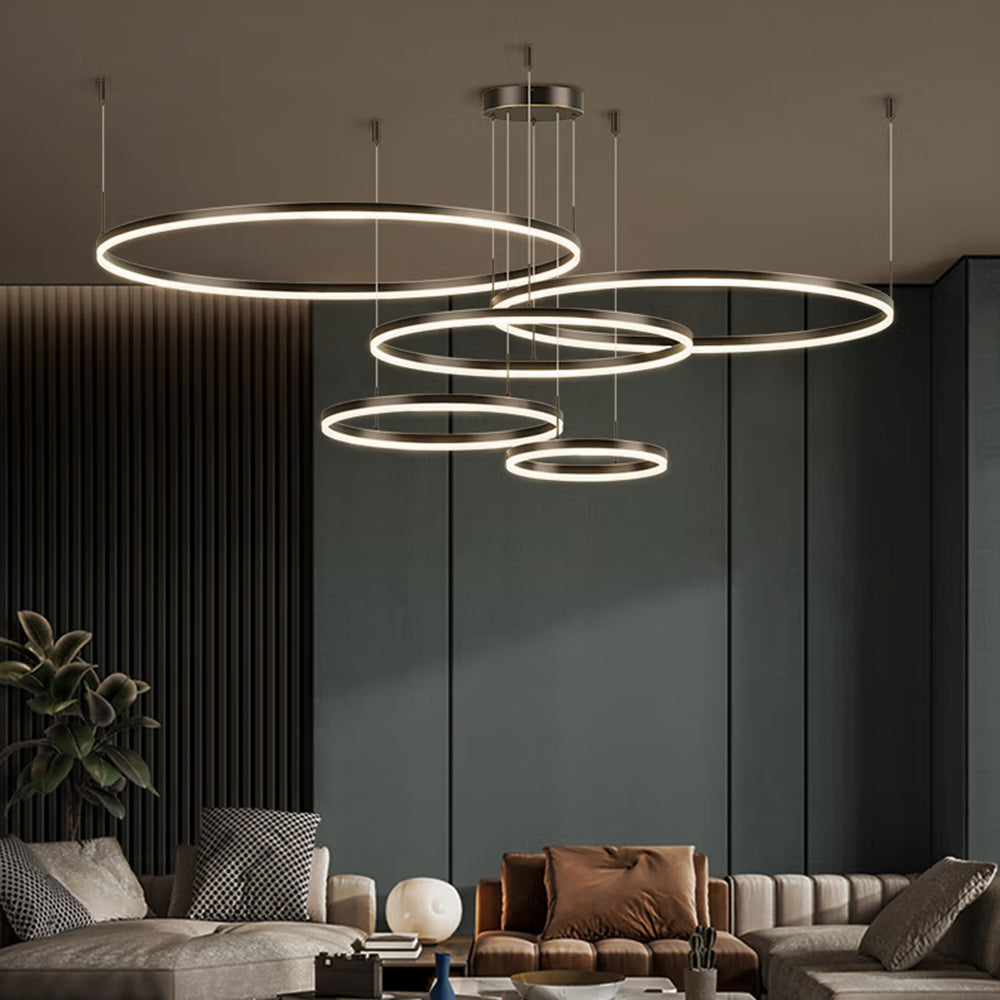 Arisha Modern Pendant Light Tir-Circle - Neutral Decor