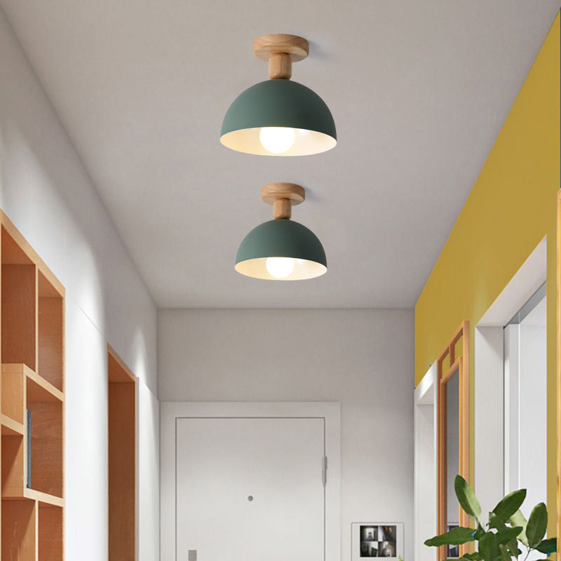 Muto Modern LED Ceiling Light Fixtures Wood/ Living Room - Neutral Decor