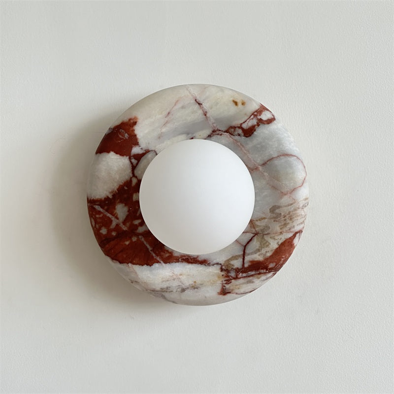 Amaris Marble Indoor Wall Sconce