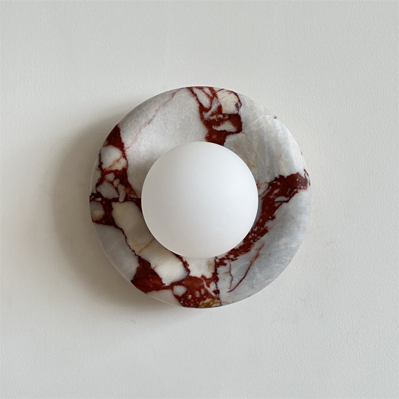Amaris Marble Indoor Wall Sconce