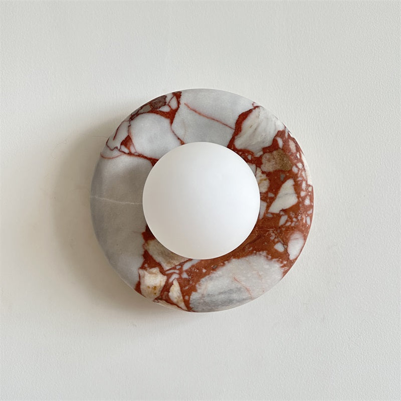Amaris Marble Indoor Wall Sconce