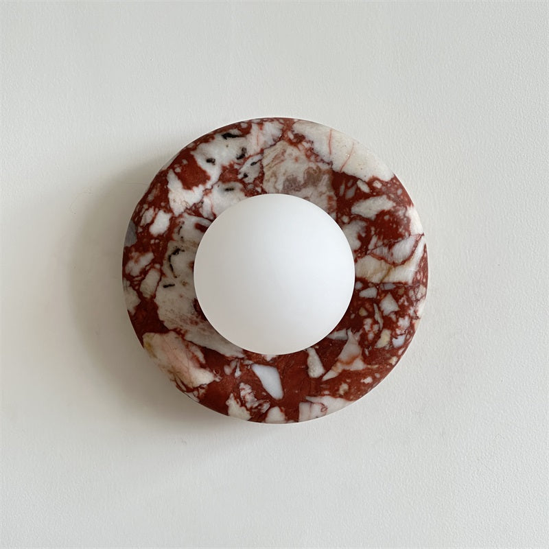 Amaris Marble Indoor Wall Sconce