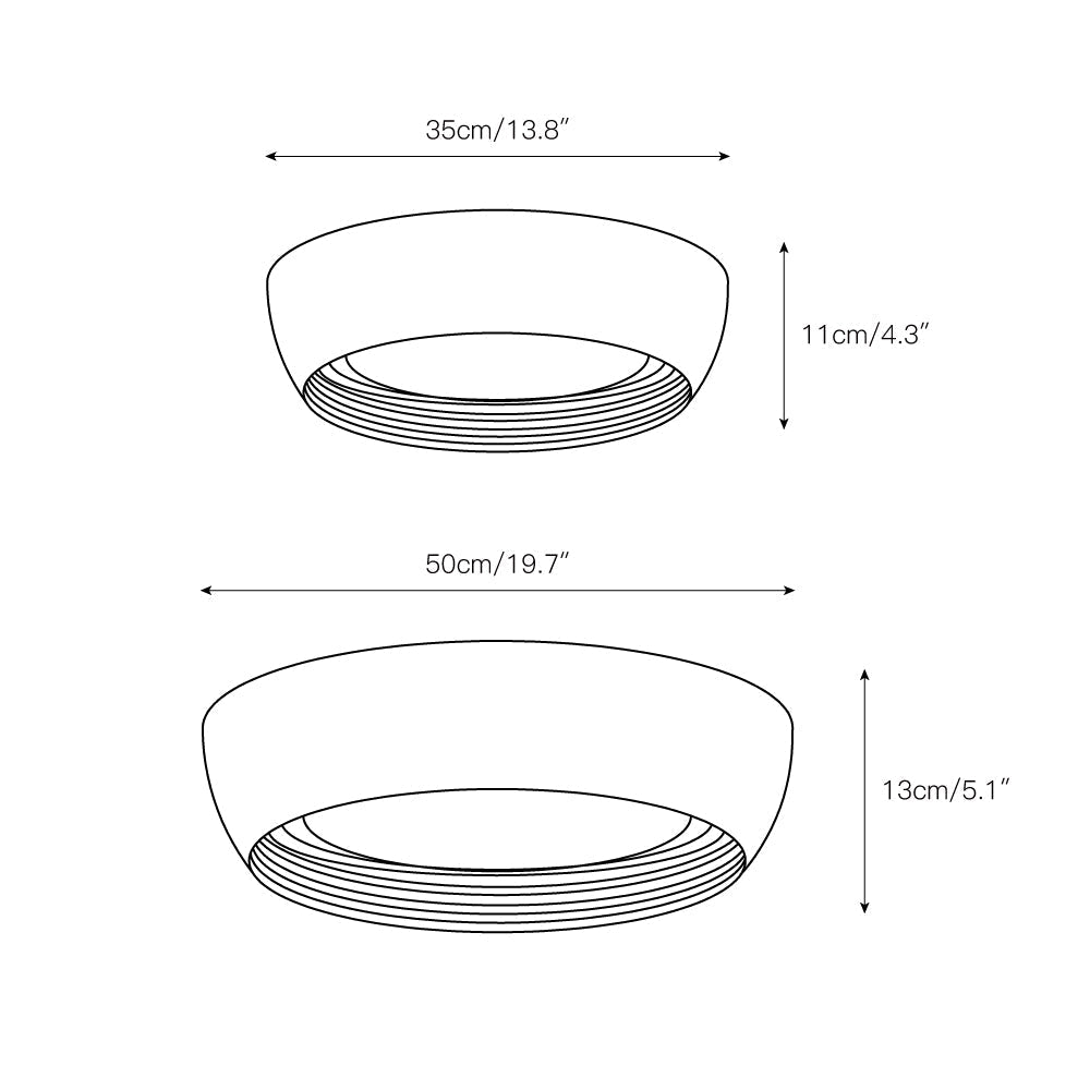 Melen Minimalist Duncan Ceiling Light