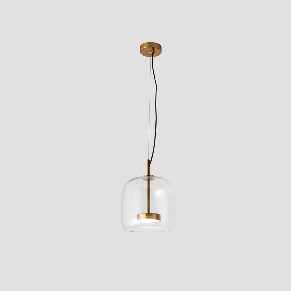 Aria Pendant Light Glass Morden Living Room - Neutral Decor