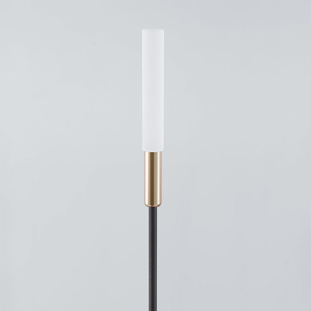 Ray Modern Reed Solar Outdoor Post Light - Neutral Decor