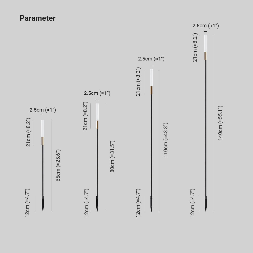 Ray Modern Reed Solar Outdoor Post Light - Neutral Decor