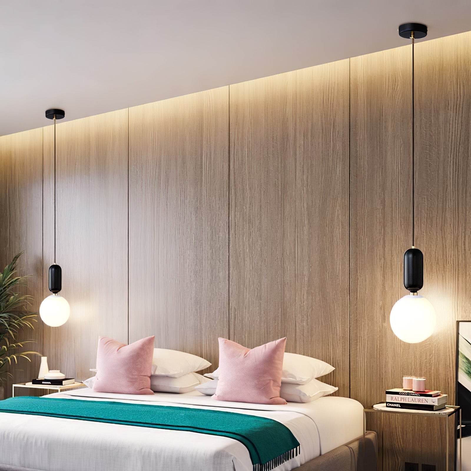 Carter Modern Glass Pendant Light