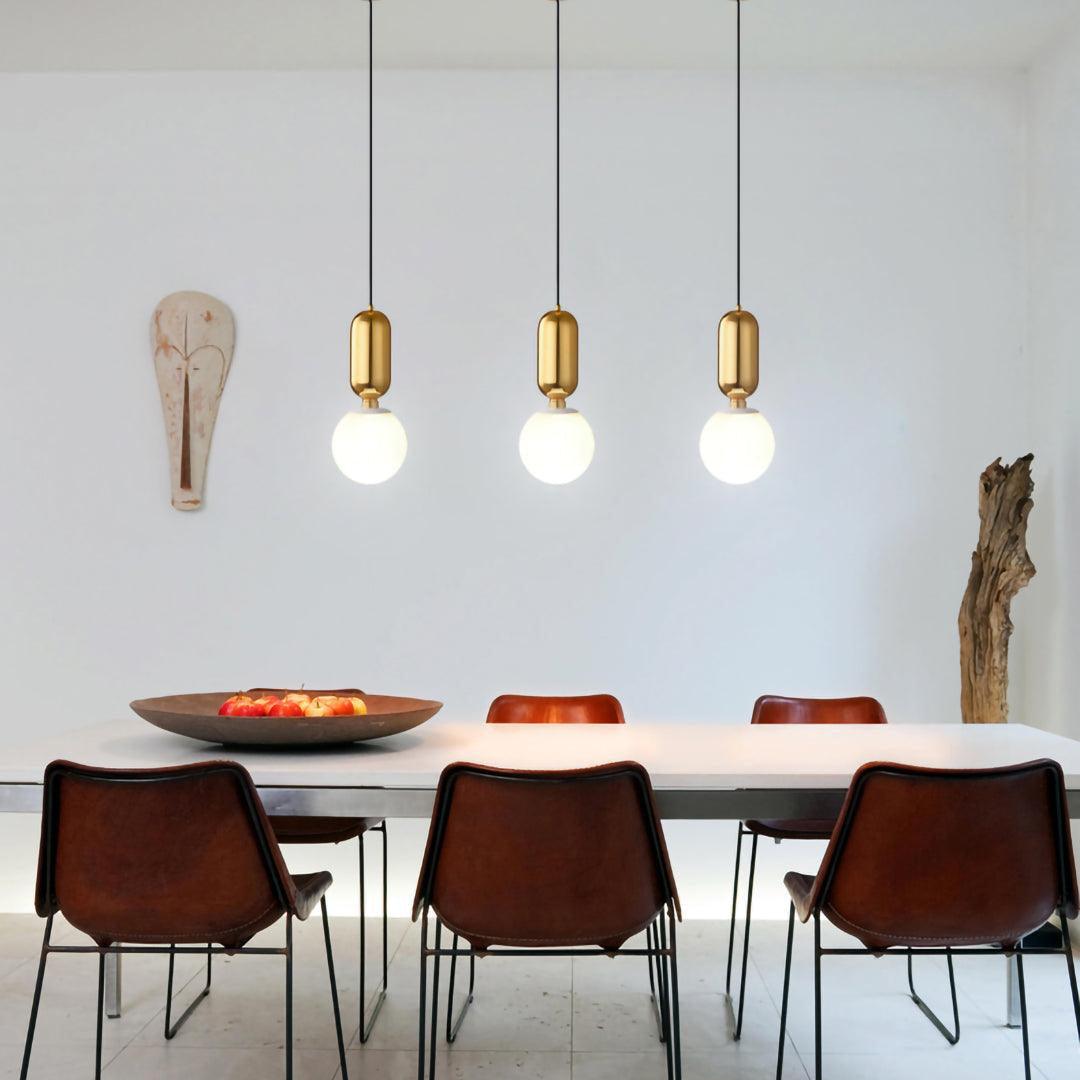 Carter Modern Glass Pendant Light