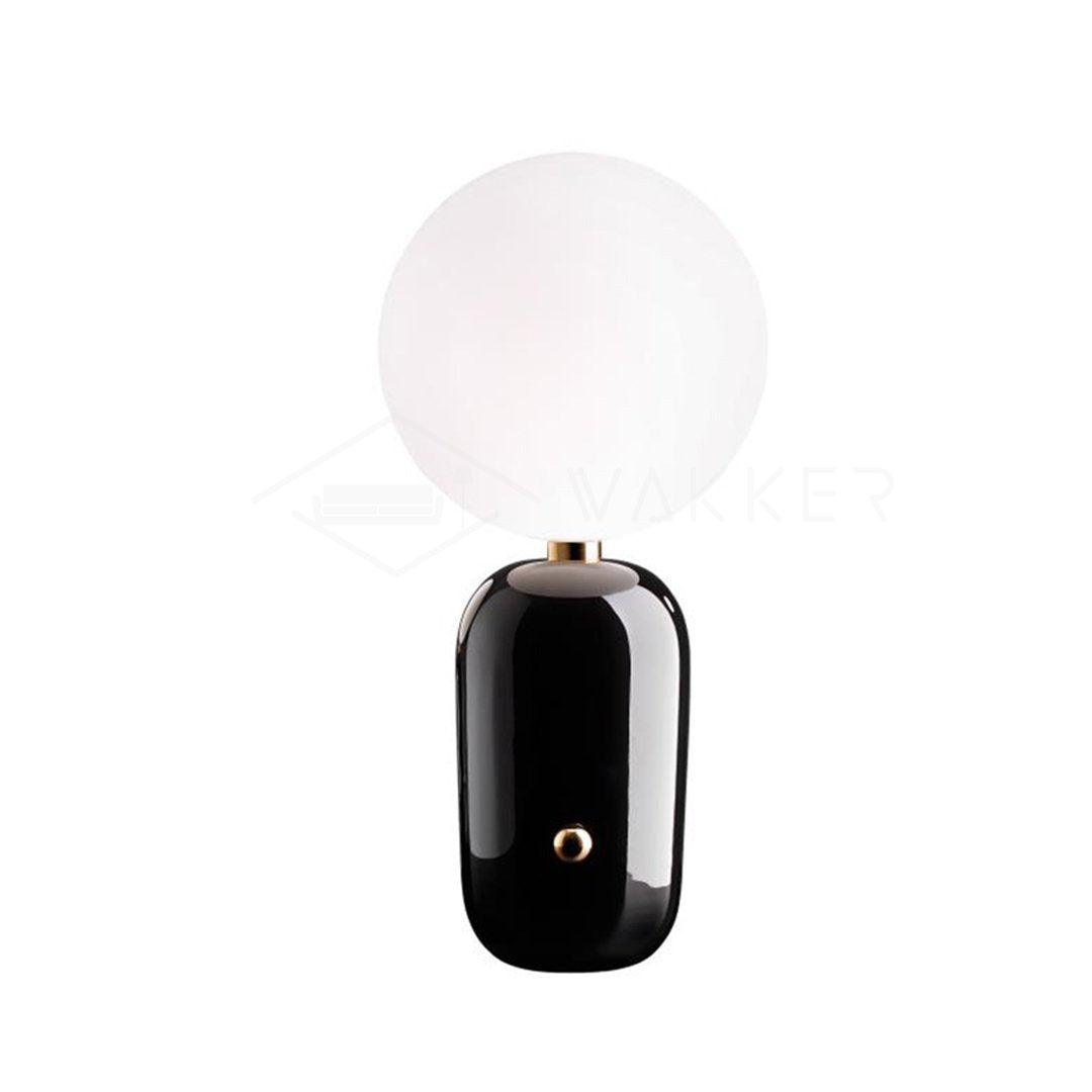 Nyxen Glass Industrial Table Lamp