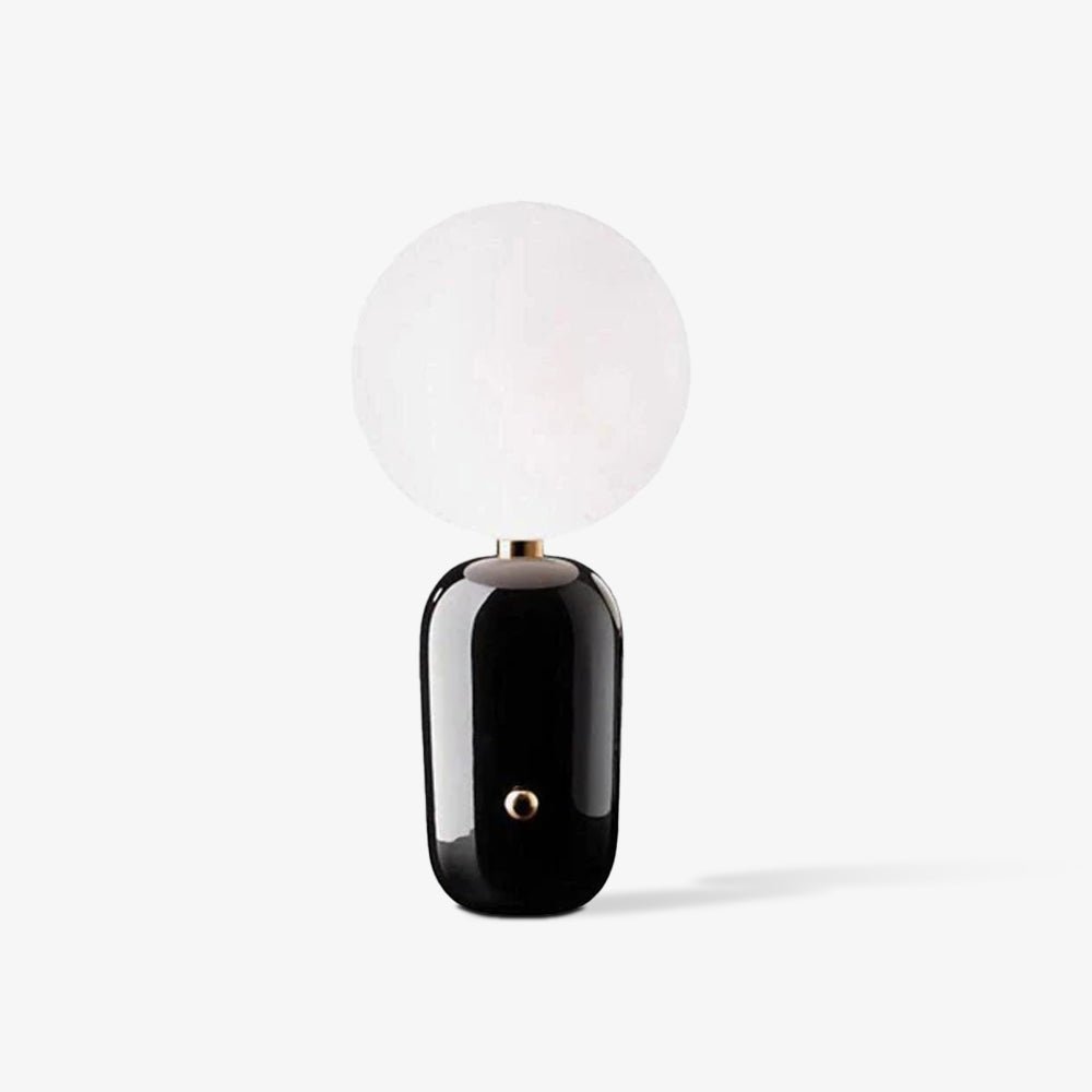 Nyxen Glass Industrial Table Lamp
