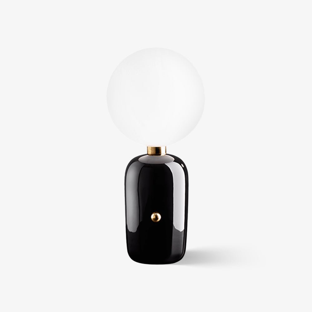 Nyxen Glass Industrial Table Lamp