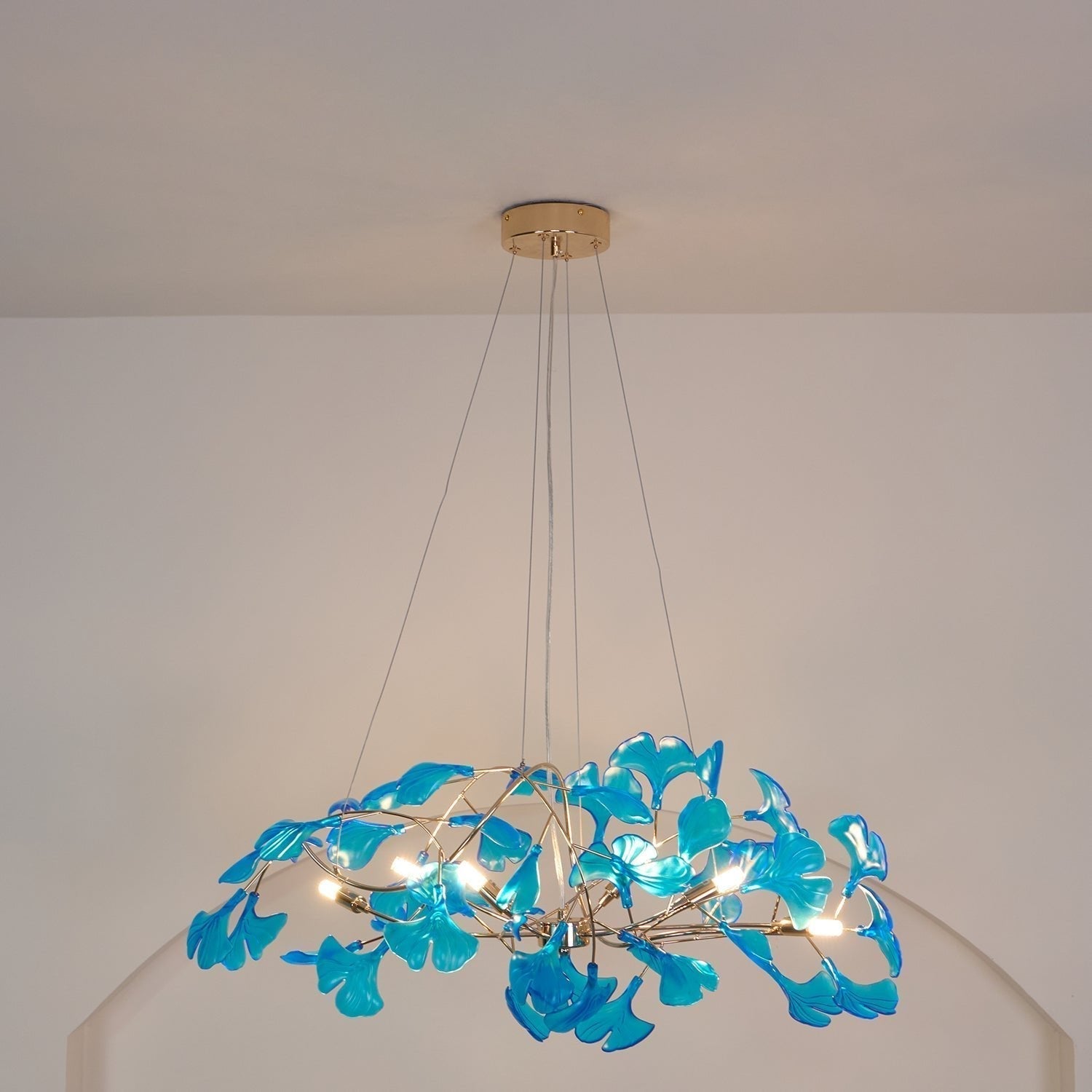 Leonie Ginkgo Acrylic Chandeliers