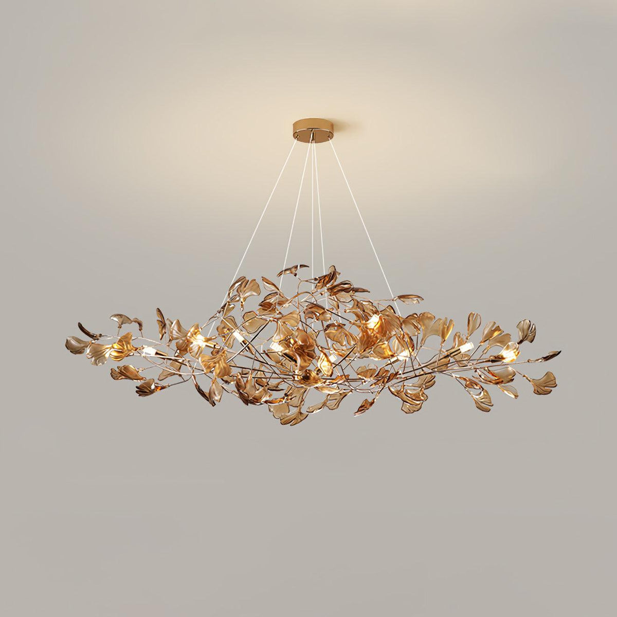 Leonie Ginkgo Acrylic Chandeliers