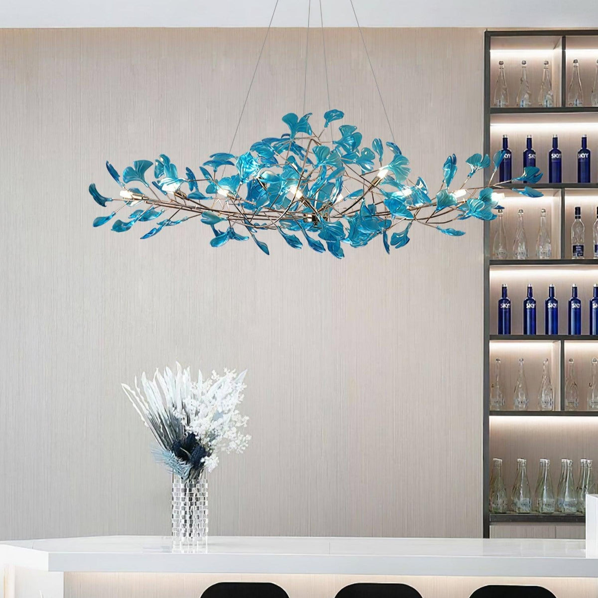 Leonie Ginkgo Acrylic Chandeliers
