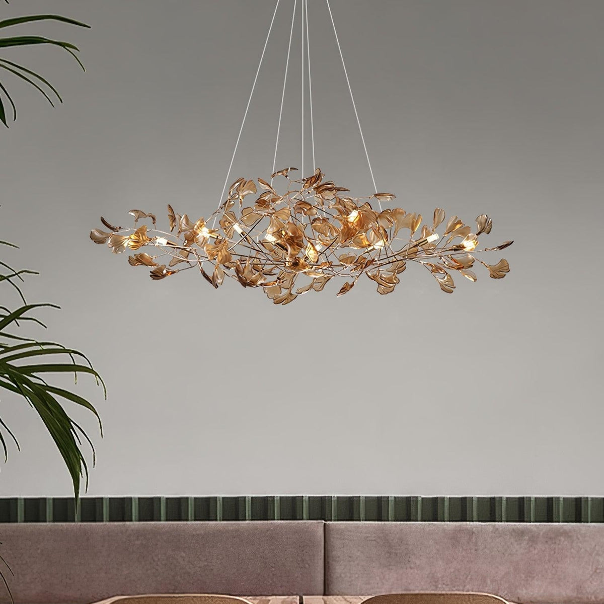 Leonie Ginkgo Acrylic Chandeliers