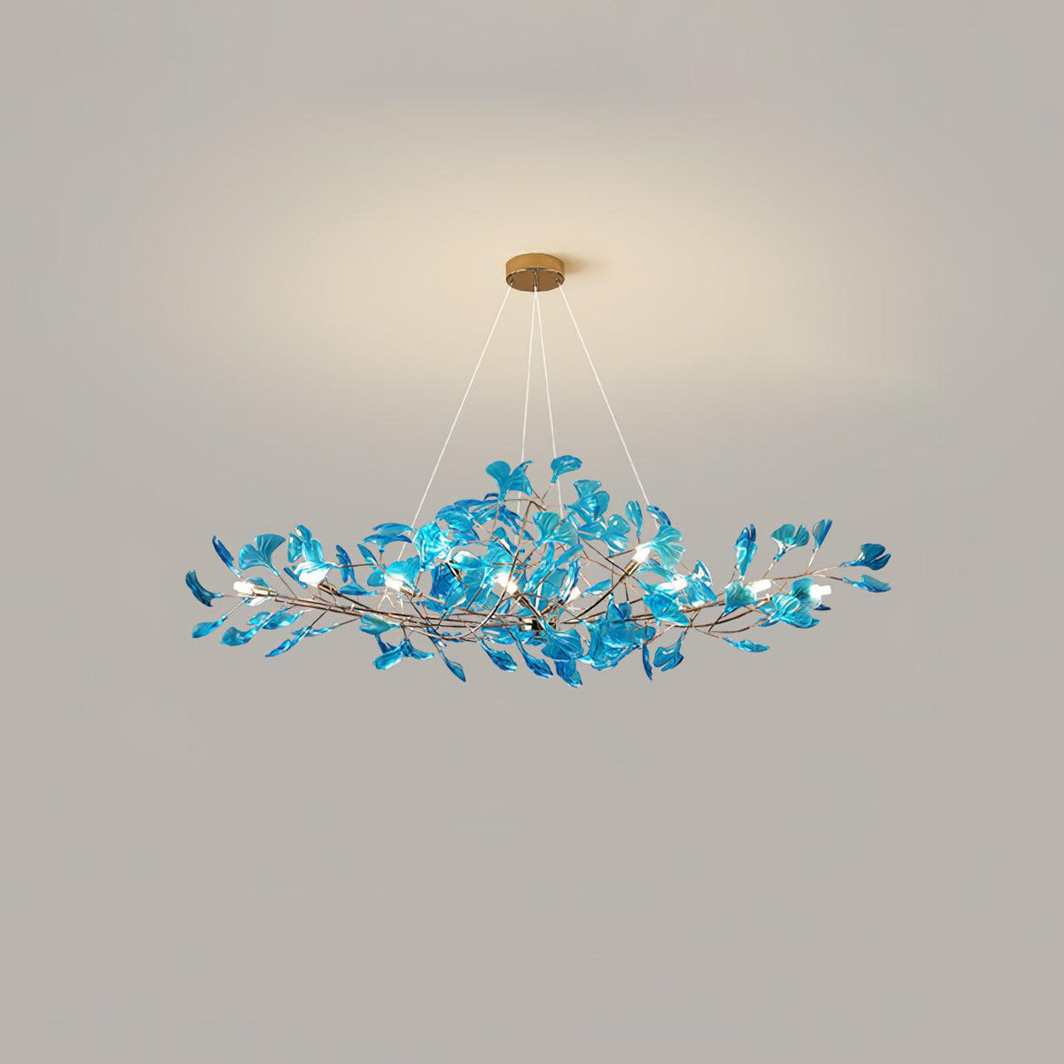Ralenis Luxury Ginkgo Leaf Chandelier