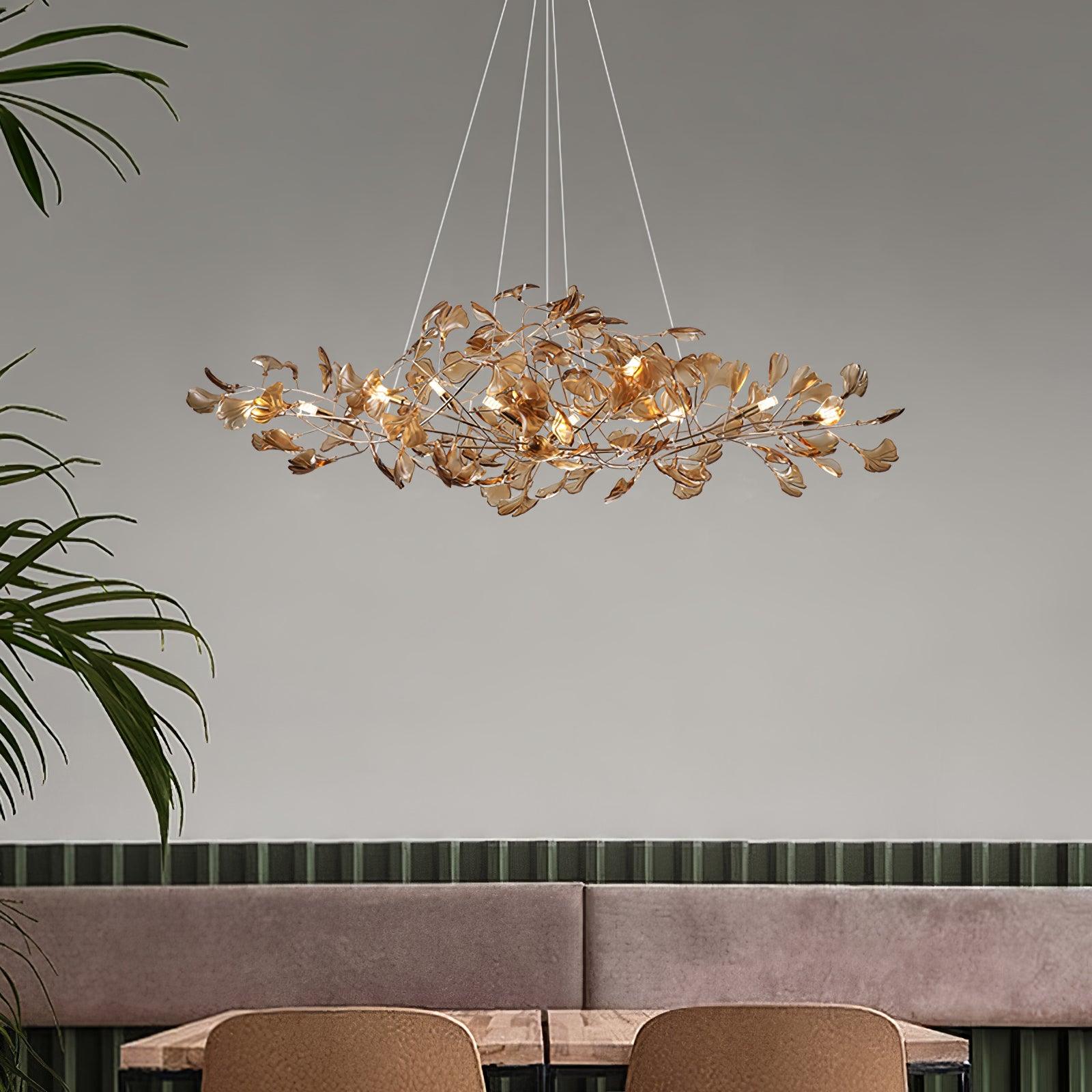 Leonie Ginkgo Acrylic Chandeliers