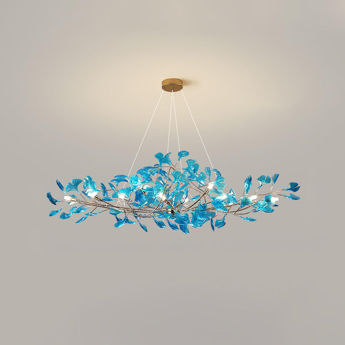 Ralenis Luxury Ginkgo Leaf Chandelier