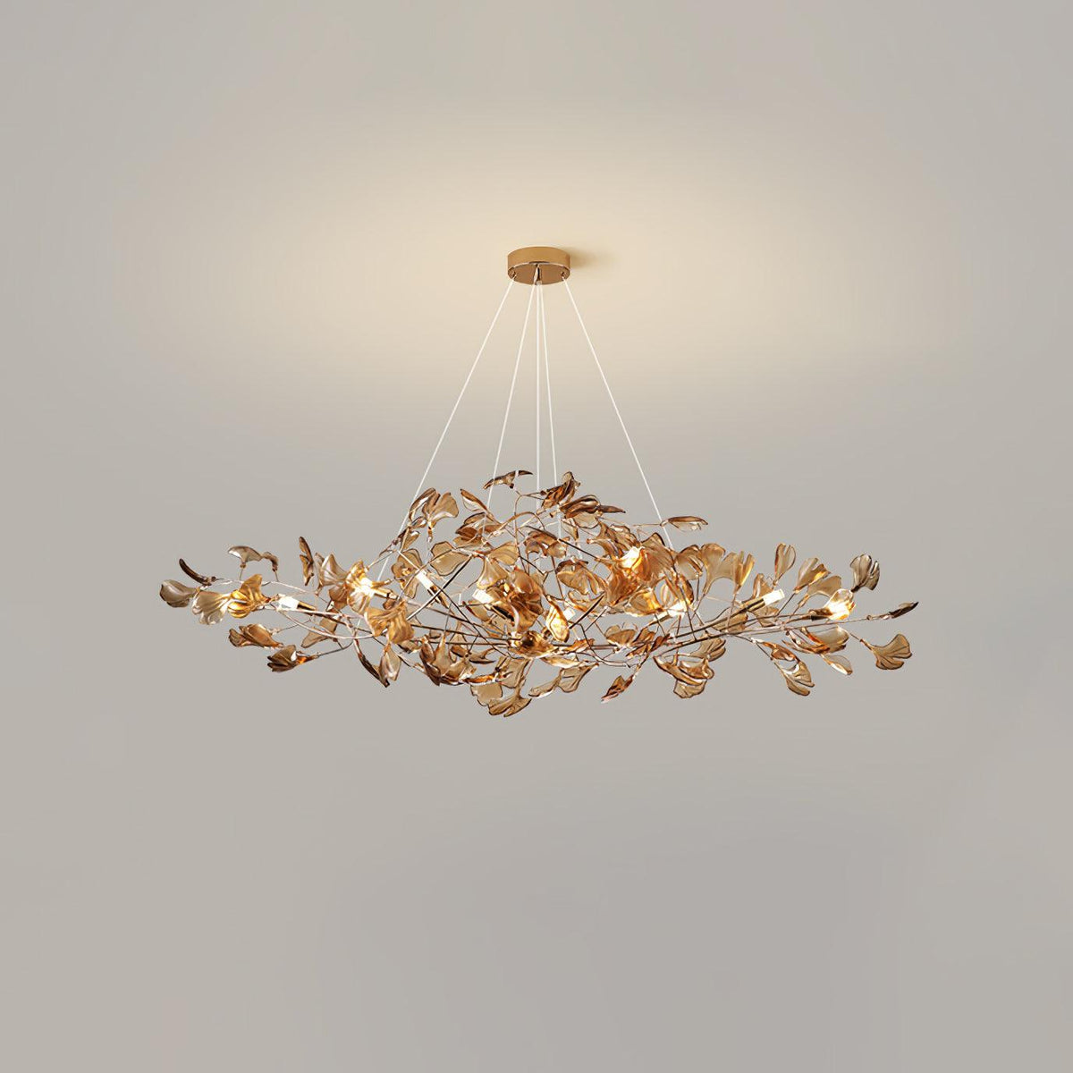 Leonie Ginkgo Acrylic Chandeliers