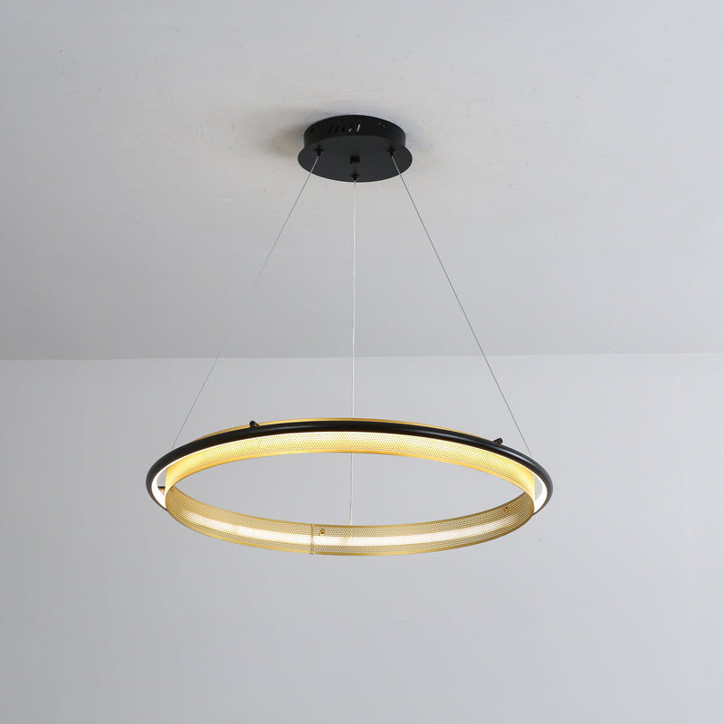 Erveliel Modern Minimalist LED Round Chandelier