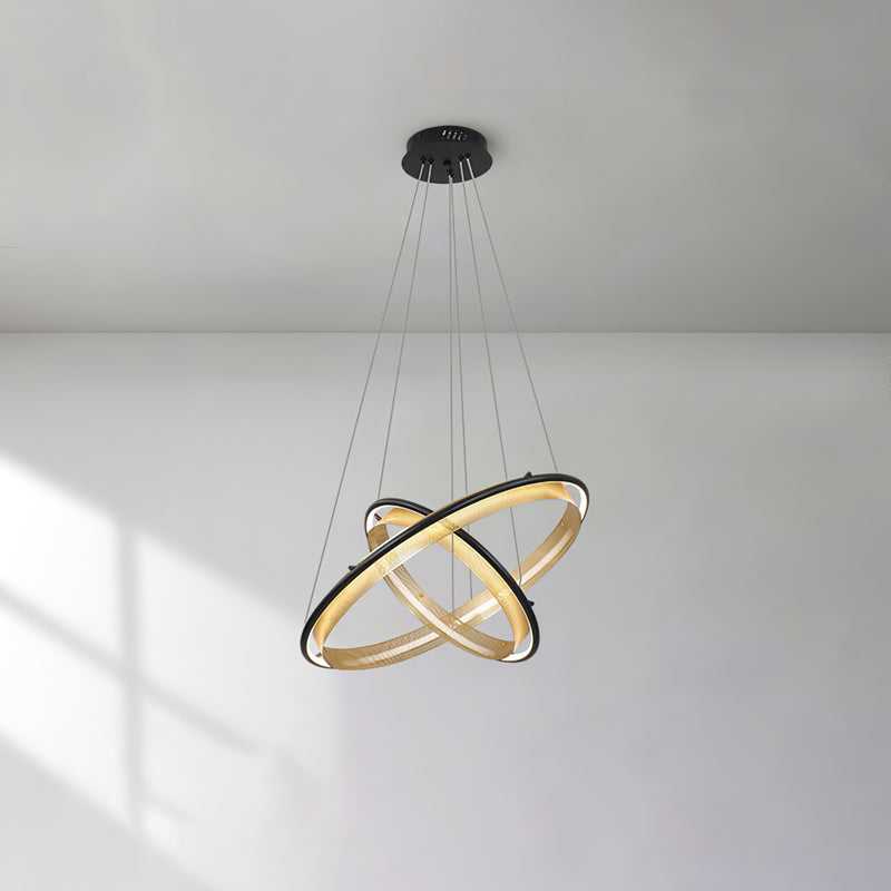 Erveliel Modern Minimalist LED Round Chandelier