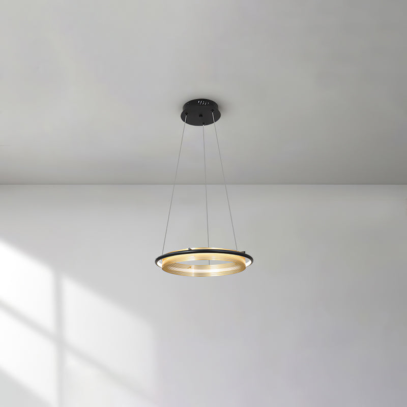 Erveliel Modern Minimalist LED Round Chandelier