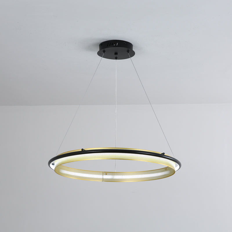 Erveliel Modern Minimalist LED Round Chandelier
