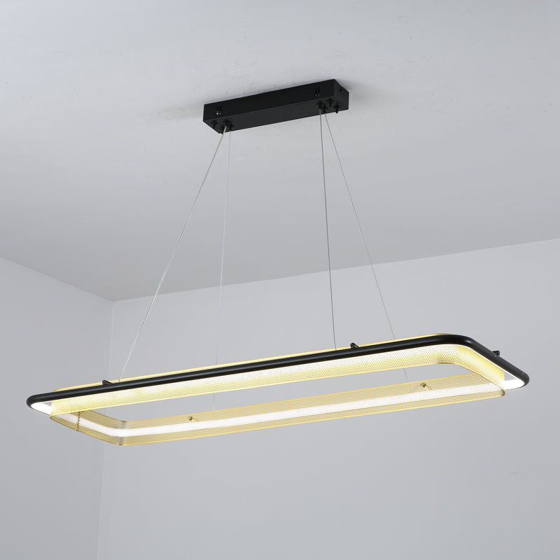 Erveliel Modern Minimalist LED Round Chandelier