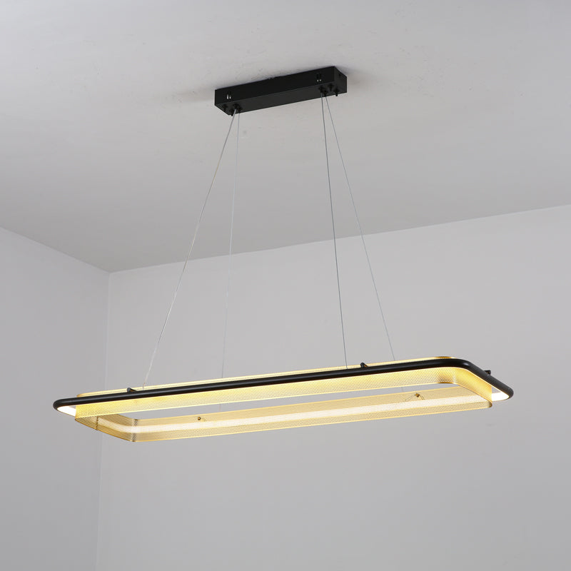 Erveliel Modern Minimalist LED Round Chandelier