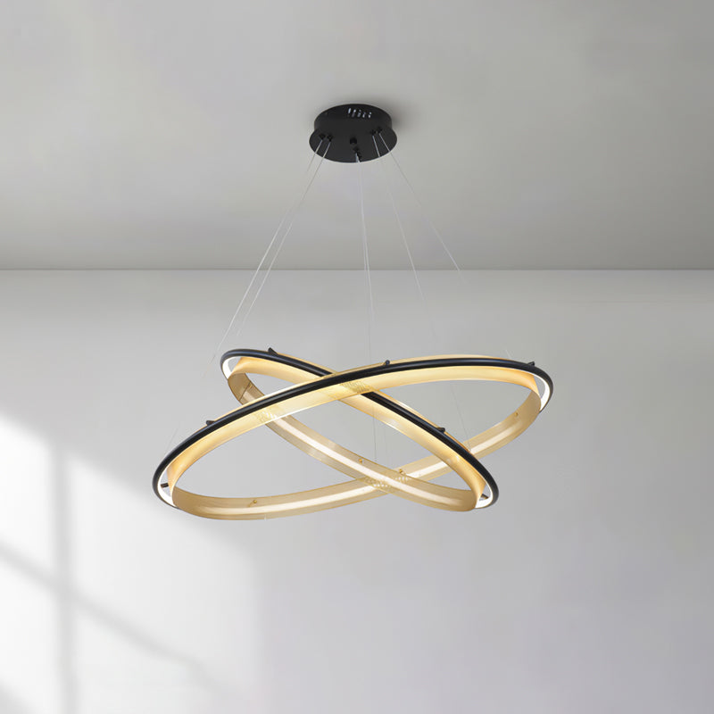 Erveliel Modern Minimalist LED Round Chandelier