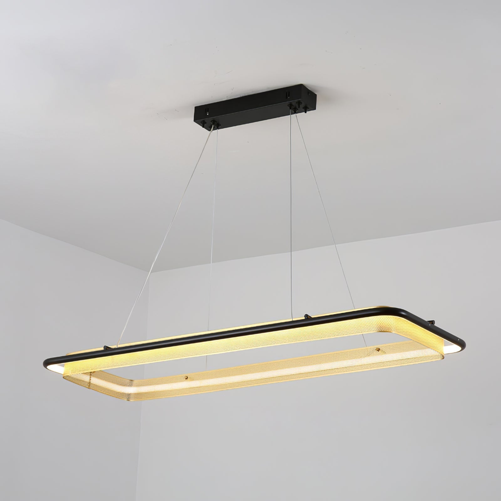 Erveliel Modern Minimalist LED Round Chandelier