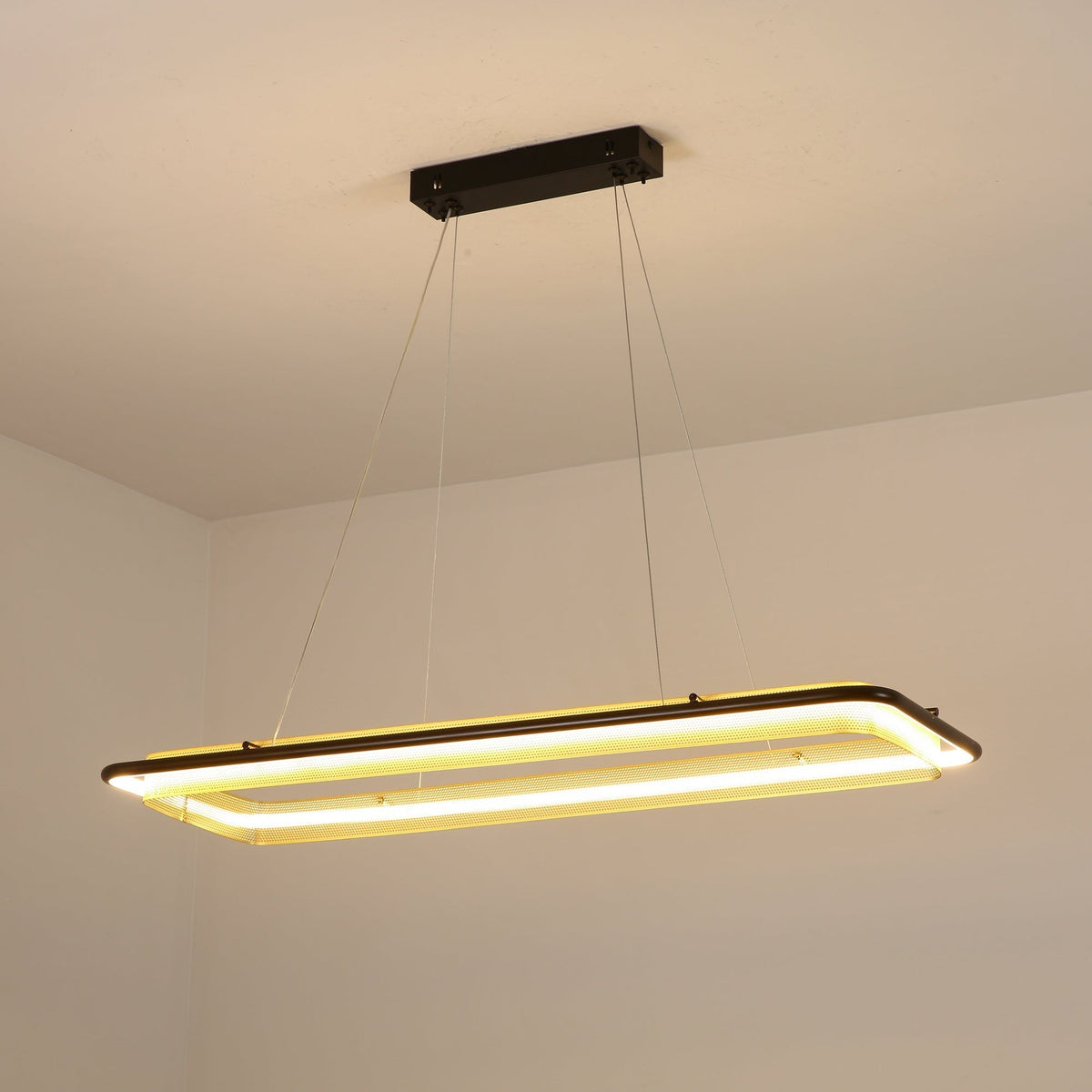 Erveliel Modern Minimalist LED Round Chandelier