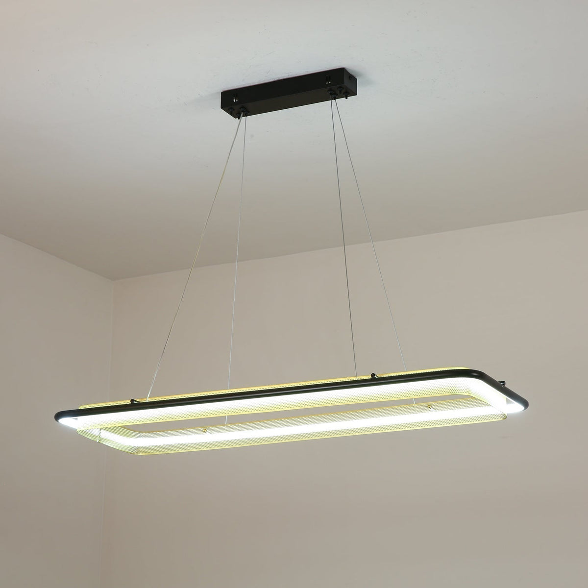 Erveliel Modern Minimalist LED Round Chandelier